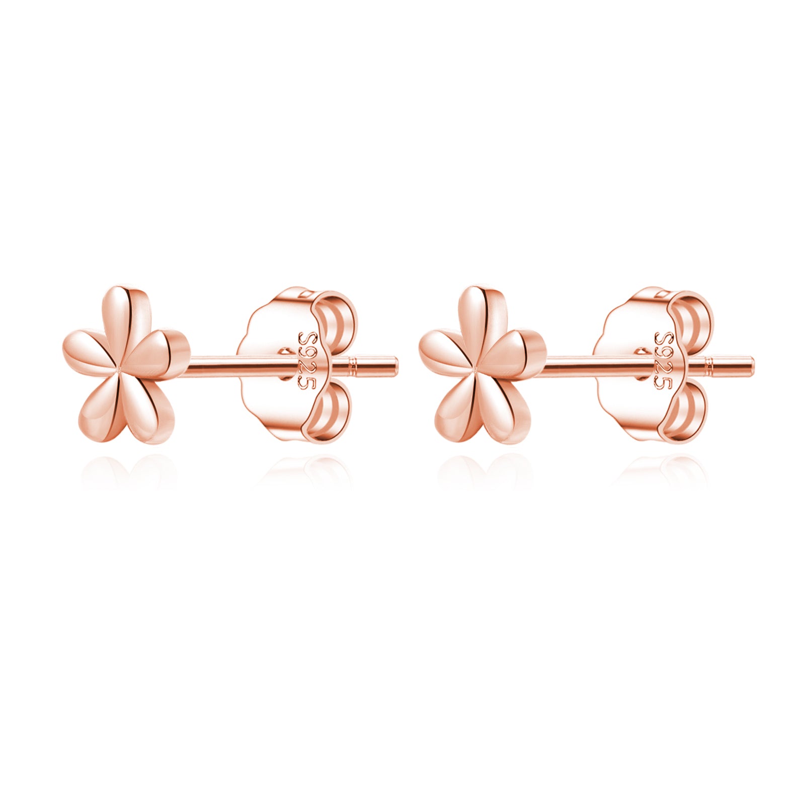 Reffeer Solid 925 Sterling Silver Daisy Stud Earrings Flower for Women Teen Girls Tiny Flower Stud Earrings Spring