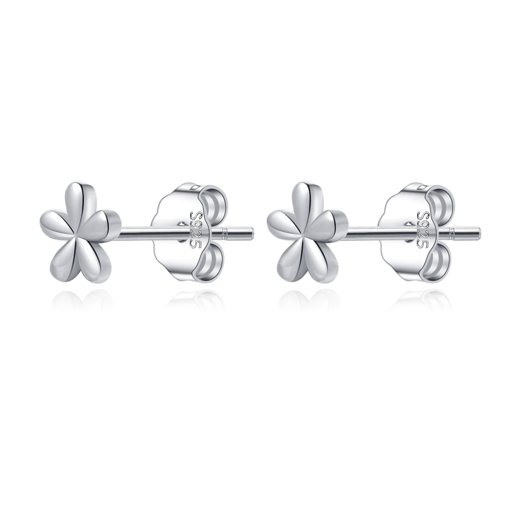 Reffeer Solid 925 Sterling Silver Daisy Stud Earrings Flower for Women Teen Girls Tiny Flower Stud Earrings Spring
