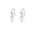 Reffeer Solid 925 Sterling Silver Flower Crawler Cuff Earrings Wraps for Women Teens Flower Wrap Earrings Climber